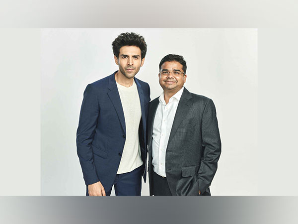 Sumit Gupta, Managing Director of Alstone with Kartik Aaryan