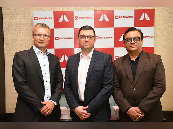 (L-R) Thomas Kahler, Chairman - ROCKWOOL Group, Darryl Matthews, Managing Director, ROCKWOOL Asia and Vinay Pratap Singh, Business Unit Director, ROCKWOOL, India