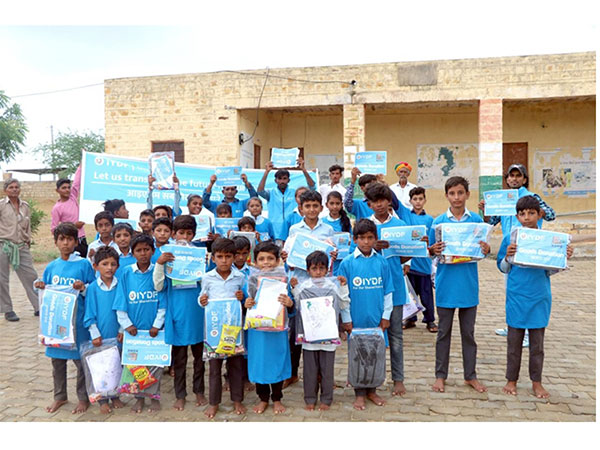 IYDF and Rome Desert Camel Safari Bring Warmth and Care to Orphans in Jaisalmer