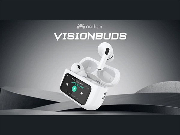 New Aethon VisionBuds Launched with an On-Case Touch-Screen Display, ANC+ENC, Among Other Cool Features; Check Details