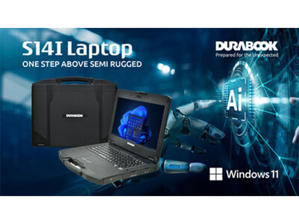 Durabook Upgrades S14I Semi-rugged Laptop to Expand its AI-ready Product Line