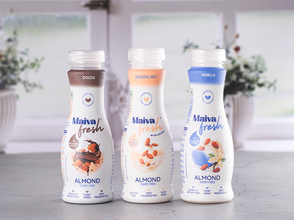 Maiva Unsweetened Almond Milk - Maiva Fresh's new health drink range