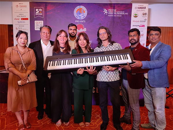 Khyochano TCK, Founder & Director of Brillante Piano Festival, Stephanie Cauvet, Chief Marketing Officer, Kodaikanal International School, Aman Mahajan, Artist and Ujjwal Mukhia, Founder O3 event