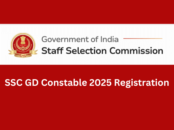 SSC GD Constable 2025 Registration Started for 39481 Vacancies