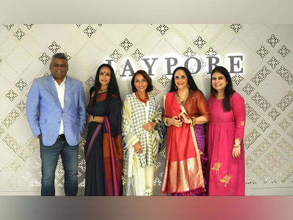 L - R: Sooraj Bhat, CEO, Ethnic Business, Aditya Birla Fashion and Retail, Suchitra Pillai, Designer Krishna Mehta, Ila Arun, Radhika Chhabra, Creative Head, Jaypore