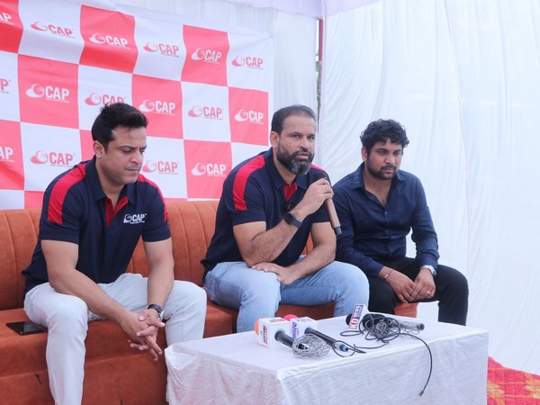 Yusuf Pathan inaugurates the 35th center of Cricket Academy of Pathans (CAP) in Karnal (Haryana)