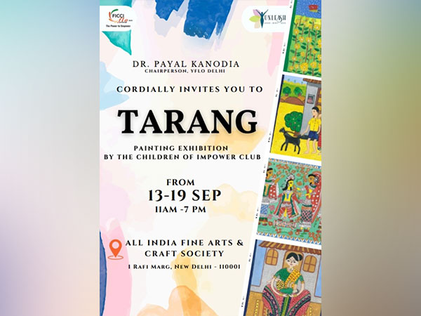 Tarang First-Ever Exquisite Art Exhibition By The Children Of Migrant Workers In Delhi-Ncr