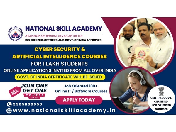 Cyber Security & Ai Courses For 1,00,000 Students Online Applications Invited From All Over India