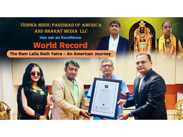 Ram Lalla Rath Yatra Breaks World Record During Its North American Expedition