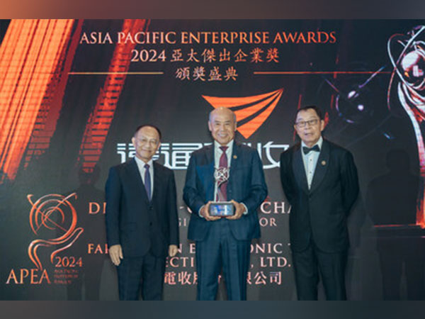 FETC International's MD Dr. Y.C. Chang Honored with the "Master Entrepreneur Award" at APEA 2024