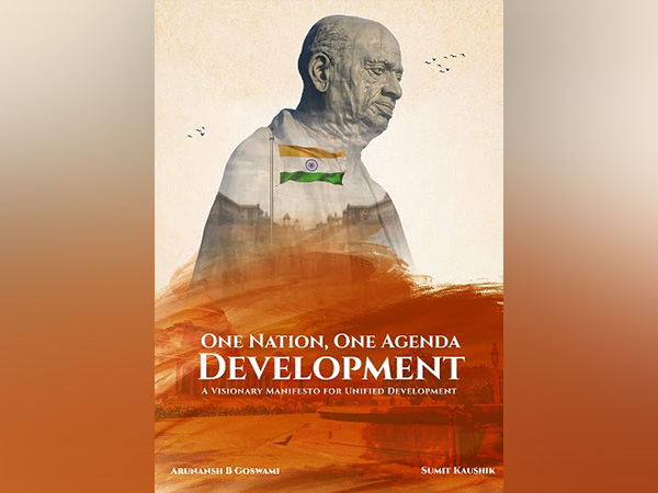 Cover Unveiling: One Nation, One Agenda: Development, authored by Arunansh B. Goswami, Advocate, Supreme Court of India, and Sumit Kaushik, Social Impact Consultant