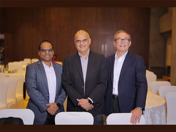 Kurian Chempil, BDM, Eastman Chemical Europe S A R L with Sanjiv Zaveri, MD - Gras Impex Pvt. Ltd. and Andrew Vickers, Commercials Manager for Eastman Chemicals - Performance Films Division