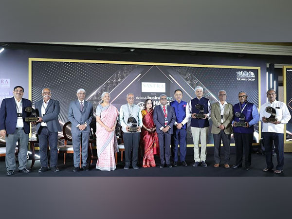 Winners of The Hindu businessline Changemakers Award 2024 along with Nirmala Sitharaman, Minister of Finance and Corporate Affairs of India