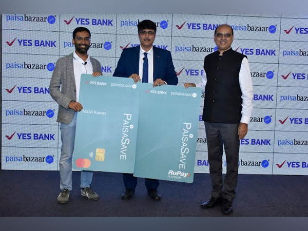 YES BANK and Paisabazaar Launch Feature-rich 'PaisaSave' Cashback Credit Card