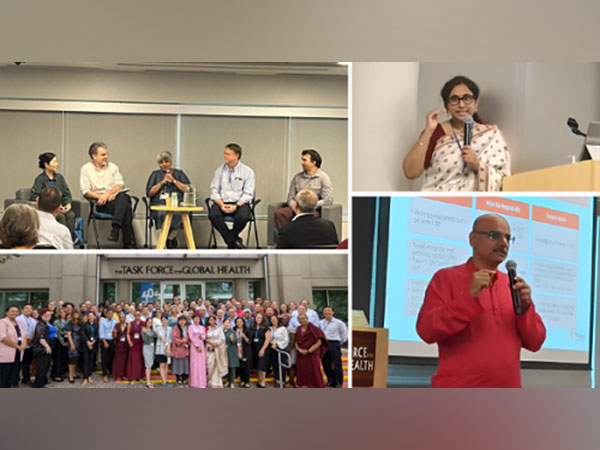 (Clockwise) Monal Jayaram (center), Co-founder & Senior Core Team Member (CTM), SOESC, Anshu Dubey, CTM, SOESC, & Kartik Varma, Co-Founder & Senior CTM, Piramal School of Health