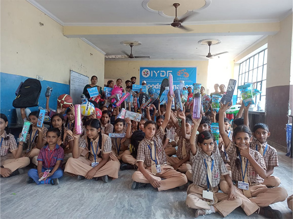 IYDF and Joker Riders Cycle Store Bring Joy and Care to Students at SDM Public School in Jaipur