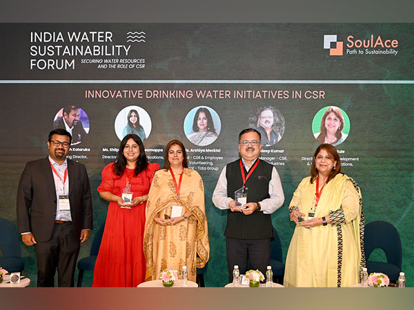 L - R: Adarsh Kataruka (SoulAce), Shilpashree Muniswamappa (Colgate-Palmolive), Arshiya Mecklai (Tata Trent), Sandeep Kumar (Indo Count Industries), Sunita Sule (BASF India).