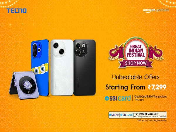 TECNO's The Great Indian Festival Sale on Amazon: Your Ultimate Shopping Adventure!