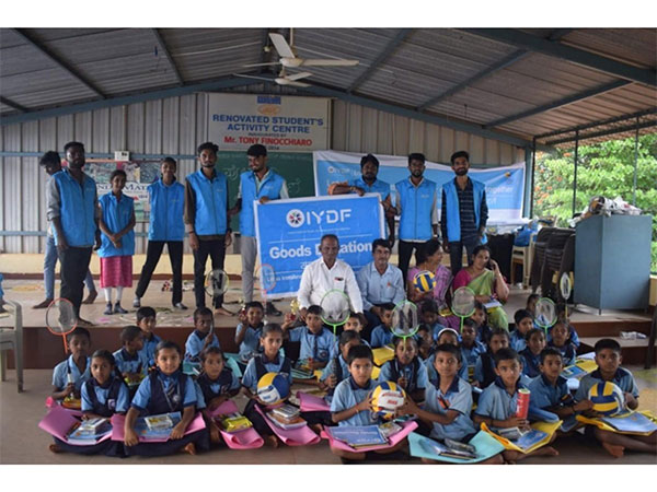 IYDF and Shiva International Tours and Travels Light Up the Hopes of Primary School Children