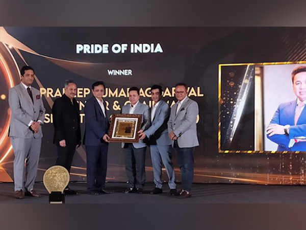 Pradeep Aggarwal Honoured with the Prestigious "Pride of India" Title