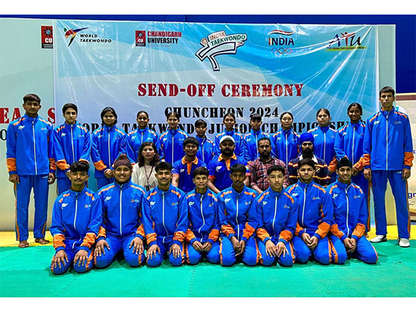 India Taekwondo Team for Chuncheon 2024