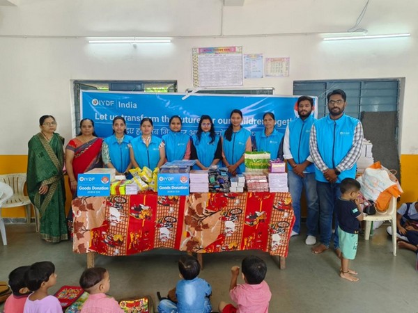 IYDF and Londonkids Preschool Nashik Host Donation Event at Anganwadi, Bringing Hope and Joy to Children