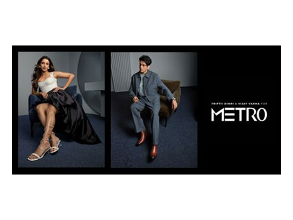 METRO Shoes releases star-studded high on fashion campaign featuring Triptii Dimri & Vijay Varma