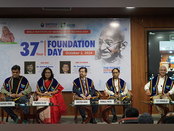 BIMTECH Launches 'Saaksharta Abhiyaan' Campaign on 37th Foundation Day to Mark 155th Birth Anniversary of Mahatma Gandhi