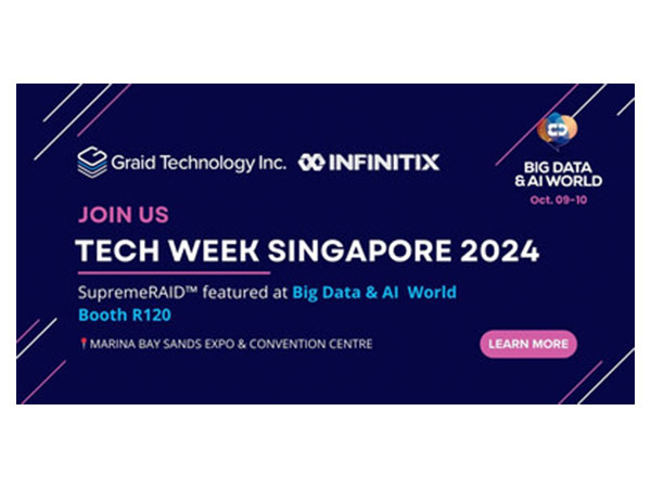 Graid Technology and INFINITIX Turn Your SuperPOD into a Real Business Opportunity at Tech Week Singapore