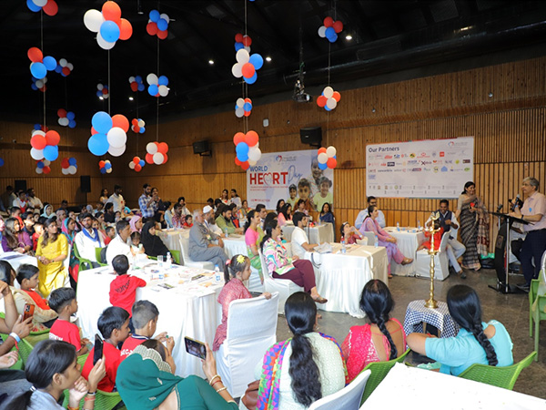 Dr. Vikas Kohli, Founder, Child Heart Foundation (CHF), addressing the attendees.