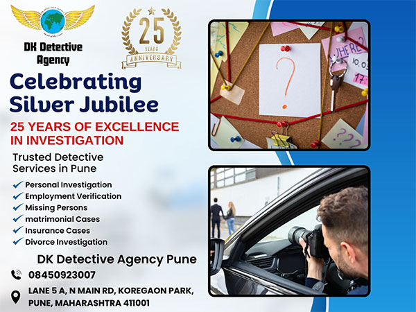 DK Detective Agency Pune Celebrates Silver Jubilee, Marks 25 Years of Excellence in Investigation