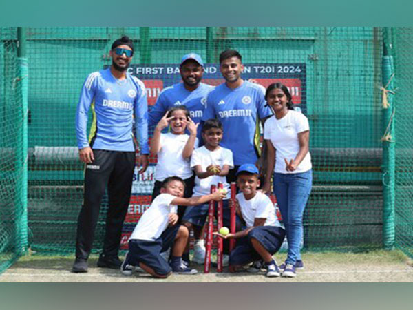 Dream come true moment for five kids as they meet players of the Indian national cricket team in an unforgettable encounter