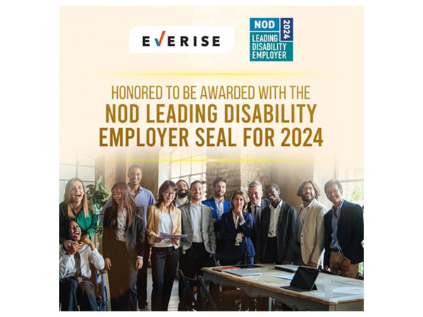 Everise Honored as Leading Disability Employer 2024 by National Organization on Disability