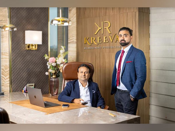 Dr. Gautam Kanodia, Founder - KREEVA, Co-founder, Kanodia Group & Mayank Jain as CEO of KREEVA