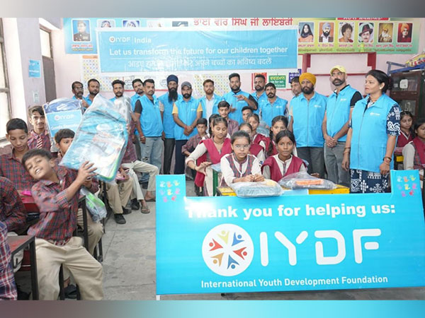 IYDF and Full Clean Dry Clean Service Partner to Empower Children in Amritsar