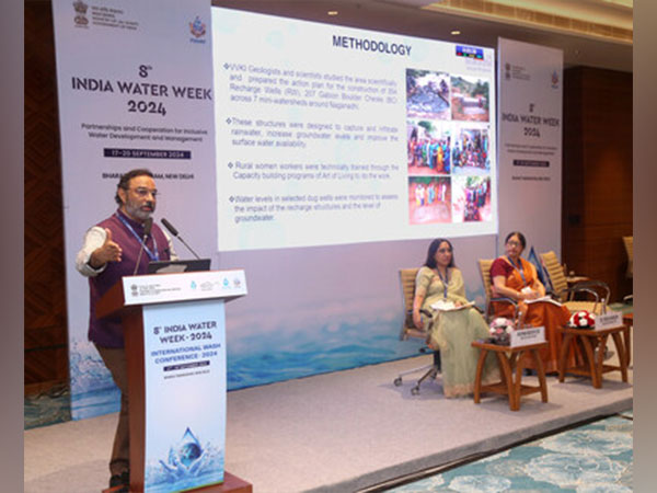 Innovating for Water Security: The Art of Living's Vision at the 8th India Water Week-2024