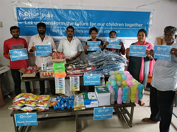 IYDF and Sree Sai Textiles Bring Smiles and Care to Children in Vellore