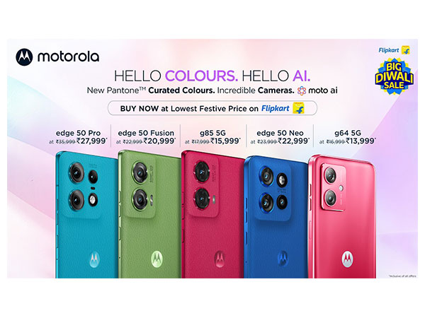 Motorola's bestselling smartphones go on sale during Flipkart's Big Diwali Sale