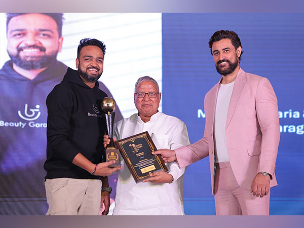 Mahesh Ravaria, Co-founder and CEO, Beauty Garage Professional; Rajendra Agarwal, Former Member of Parliament, Lok Sabha, and Bollywood actor Kunal Kapoor