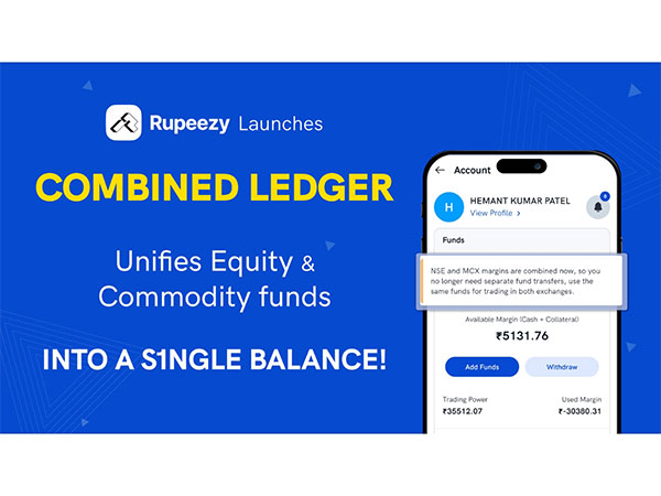 Rupeezy launches the Combined Ledger System, enhancing fund management for traders and offering greater flexibility, reinforcing its competitive edge in stock trading.