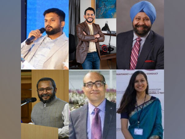 Atal Incubation Centre Program Director Rohit Gupta, Shark Tank Fame & Founder Boat Aman Gupta along with other dignitaries who are participating at Ignite 2024 at Chandigarh University