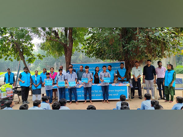 IYDF and Fitness First Gandhinagar Bring Joy and Health to Children at Adarsh School