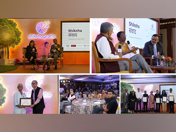 (Clockwise) Apurva Purohit, Independent Director, LTIMindtree, and SD Shibulal, Former CEO and Co-founder, Infosys, along with others at Shiksha Samvaad