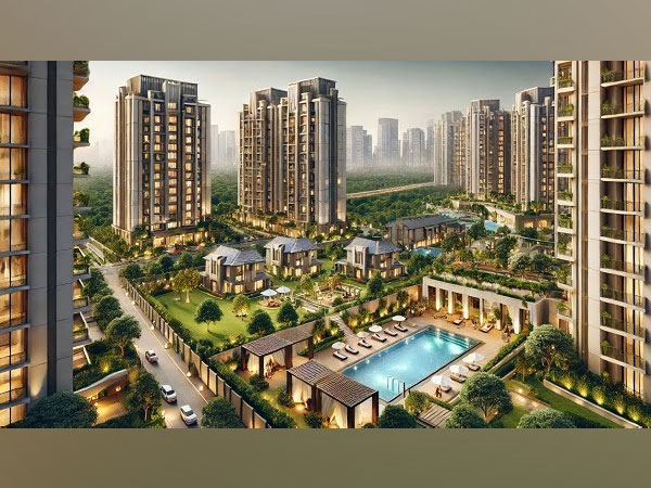 Luxury residential living are designed to evoke a serene and upscale atmosphere with modern amenities and green spaces