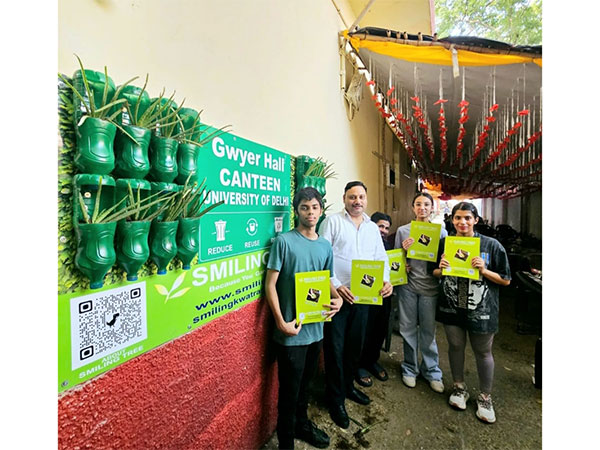 DU's Gwyer Hall Canteen Goes Green With Vertical Gardens by Smiling Tree's Aarav and Alina Kwatra