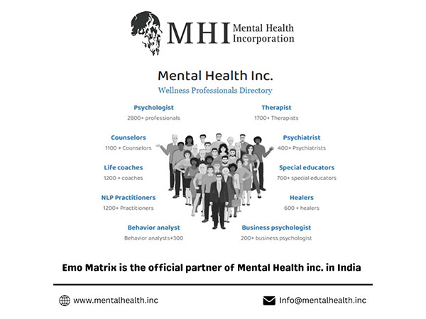 Mental Health Inc. Enters Indian Market Through Exclusive Partnership with Emo Matrix