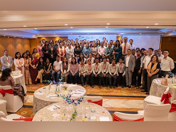 Capturing a Milestone Moment: The team of Tech Mahindra Foundation and GIZ India, joined by esteemed guests and students, come together at the official launch of the Healthcare-Careers Job Porta