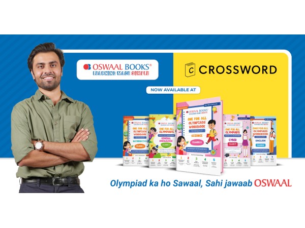 Crossword Bookstores, Oswaal Books, One For All Olympiad Workbook