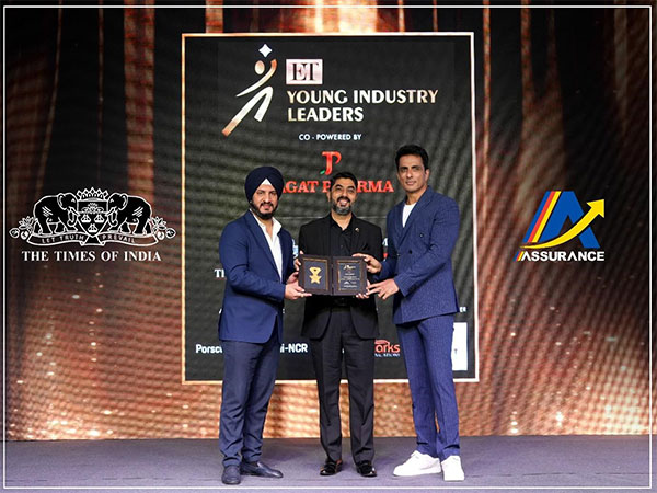 Assurance Intl's CEO, Mukesh Sharma, Honoured as "Inspiring Businessman of the Year" at The Economic Times Young Industry Leaders Awards 2024