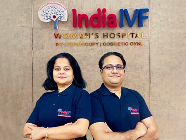 From Left to Right: Dr Richika Sahay, Co-Founder, India IVF, Dr Somendra Shukla, CEO, India IVF